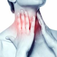 How do sore throats arise?