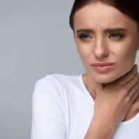 Sore throat - causes and manifestations