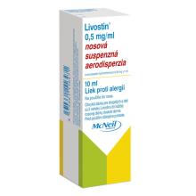 Livostin® 0,5 mg/ml, nosová suspenzná aerodisperzia
