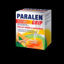 PARALEN GRIP hot drink orange and ginger 500 mg/10 mg