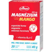 Vitar Magnesium Mango 400 mg + vit. C and B6