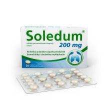 Soledum 200 mg soft gastro-resistant capsules