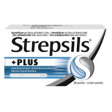 STREPSILS Plus 24 pastiliek