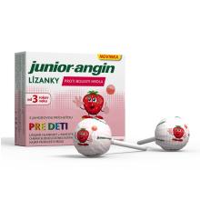 Junior Angin lollipops for sore throats 8pcs