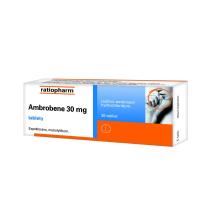 Ambrobene 30 mg, 20 tablets.