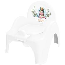 Tega Baby TEGA BABY Potty chair with Unicorn melody, white