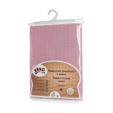 XKKO BMB Tarpaulin with rubber for crib 120x60, Baby Pink