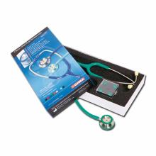 GIMA CLASSIC DUAL HEAD STETHO, Stethoscope for internal medicine, light green