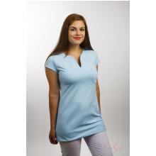 Primastyle Women's medical T-shirt with short sleeves NINA, light blue, size XXL