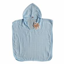 XKKO BMB Colours Bambusové pončo, baby blue, veľ. 1,  1-2roky