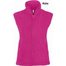 Primastyle Women's medical fleece vest MILADA, pink, large. XXXL