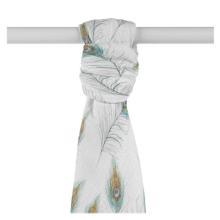 XKKO BMB Digi - Peacock Feathers, Bamboo towel, 90x100