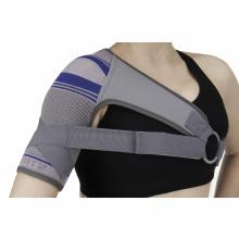 QMED ACROMED LEFT Shoulder brace, left, silver-blue, size 1