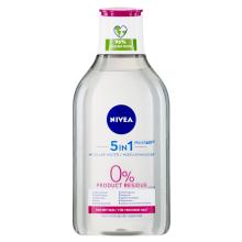 NIVEA MicellAir 5 v 1 Jemná micelárna voda bez parfumu pre suchú pleť, 400 ml