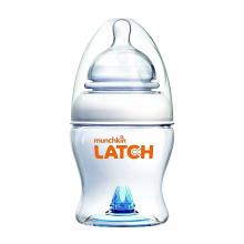 Munchkin MUNCHKIN LATCH, Baby bottle with nipple and anti-colic valve, 120ml, from 0m+