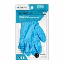 Babys CLEANTOUCH Powder-free nitrile gloves, size L, 10 pcs