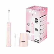 VITAMMY SMILS Sonická zubná kefka s programom na čistenie ortodontických aparátov, ružová