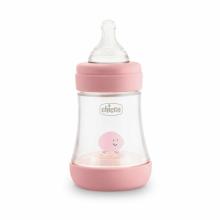 Chicco Perfect 5, Infant anti-colic bottle, 150ml, pink, 0m+