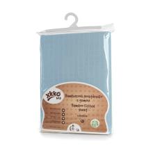 XKKO BMB Plachta s gumou do postieľky 120x60, Baby Blue