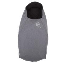 CuddleCo Comfi-Extreme, Children's bag, 90x50cm, gray melange/black, stars