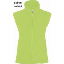 Primastyle Women's medical fleece vest MILADA, green, large. WITH