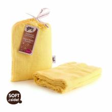 XKKO BMB wrap - towel, 120x120 Lemon