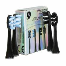 VITAMMY PEARL+ Black náhrady na zubnú kefku