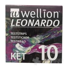 Wellion LEONARDO KET Prúžky testovacie