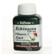 MedPharma ECHINACEA 100MG, VITAMÍN C, ZINOK