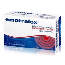 Emotralex rectal suppositories