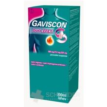 GAVISCON Duo Efekt Perorálna suspenzia 300 ml