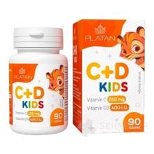 PLATAN Vitamin C + D KIDS