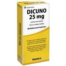 DICUNO 25 mg filmom obalené tablety