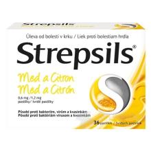 STREPSILS Honey and Lemon 36 lozenges