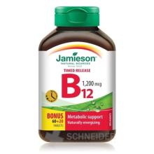 JAMIESON VITAMÍN B12 METYLKOBALAMÍN 1200 μg