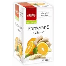 APOTHEKE PREMIER SELECTION ČAJ POMARANČ A ZÁZVOR