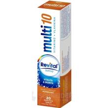 Revital multi 10 vitamínov + vláknina šumivý