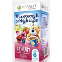 MEGAFYT MIX of fruit children's teas 4 TYPES