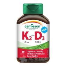 JAMIESON VITAMINS K2 120 +g + D3 1000 IU