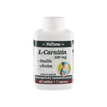 MedPharma L-CARNITÍN 500 MG + INULÍN + CHRÓM