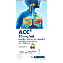 ACC 20 mg/ml perorálny roztok pre deti a dospelých
