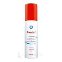 AKUTOL Tekutý obväz v spreji 60 ml + AKUTOL sprej na popáleniny 50 ml za 0,01 €