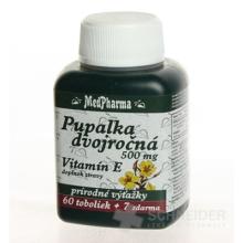 MedPharma PUPALKA DVOJROČNÁ 500MG, VITAMÍN E