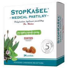 STOPKAŠEĽ Medical lozenges Dr. Weiss 24 past.