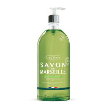 BeauTerra - traditional Marseille liquid soap - mint and lemon