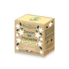 BeauTerra - traditional Marseille solid soap Jasmine flower