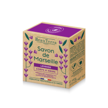 BeauTerra - traditional Marseille solid soap Lavender