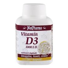 MedPharma Vitamín D3 1000 I.U.