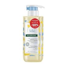 Klorane Bebe gentle foaming gel for body and hair 2x500ml