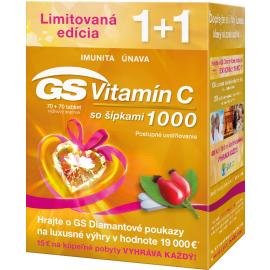 GS Vitamin C 1000 + darts tbl. 70 + 70